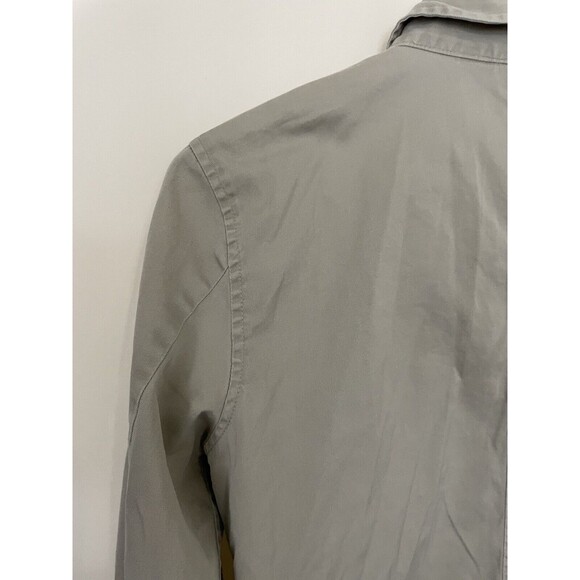 GAP Cargo Shirt in Khaki Long Sleeve Womens SZ S - Picture 10 of 12